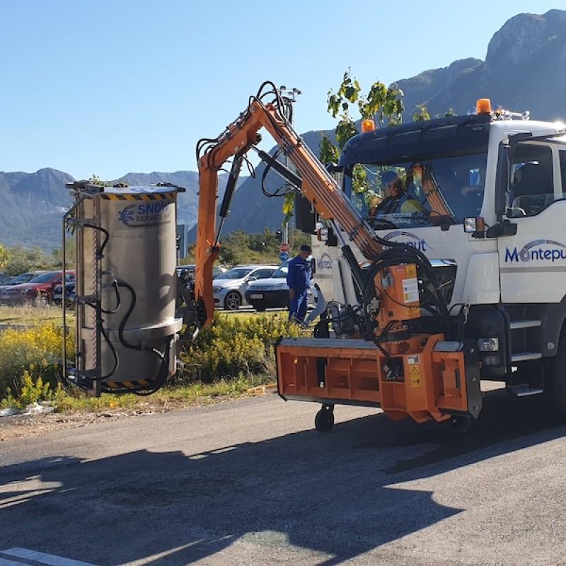 Bras de lavage de tunnels pour tunnels BLT 8000