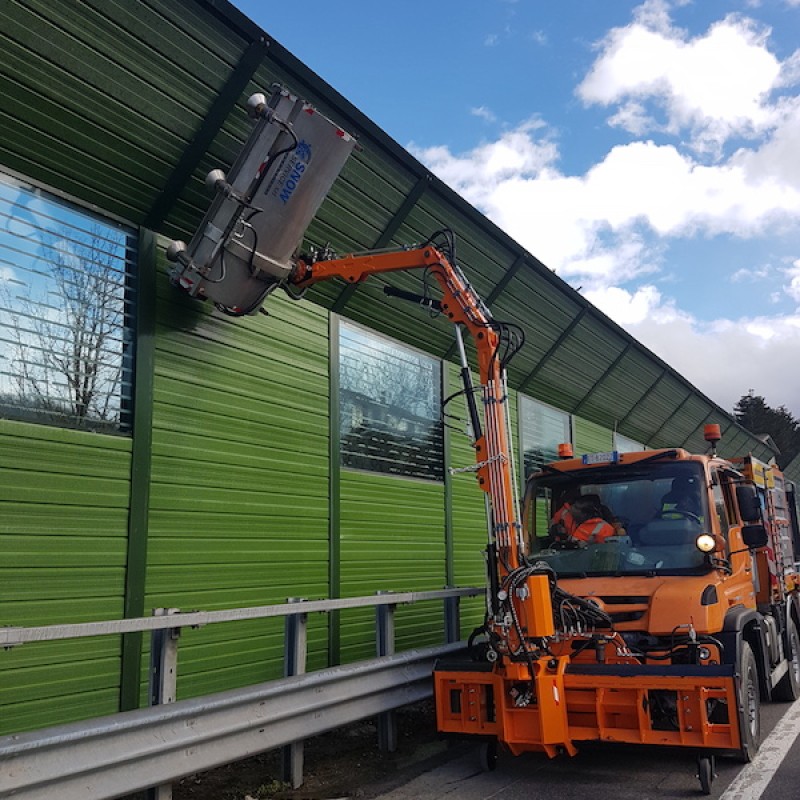 Bras de lavage de tunnels pour tunnels BLT 8000