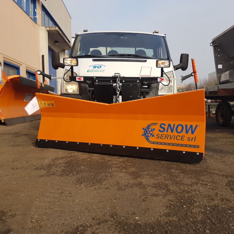 Snow plow for Ford Transit truck MICROTECH