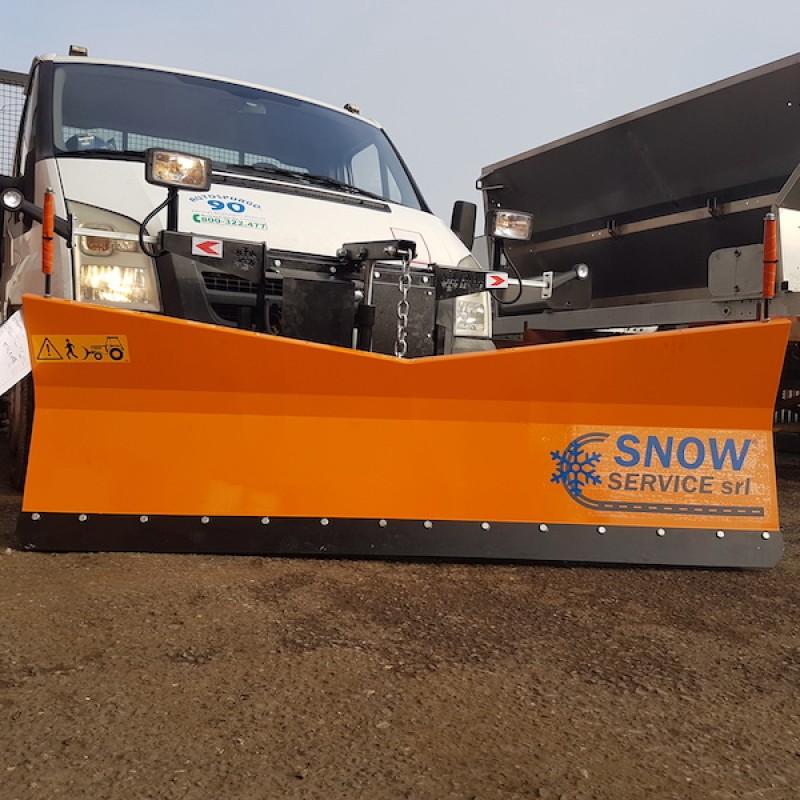 Snow plow for Ford Transit truck MICROTECH