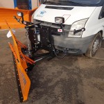 Lama sgombraneve per autocarro Ford Transit MICROTECH