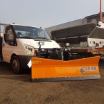 Snow plow for Ford Transit truck MICROTECH