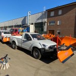 Snow plow for Isuzu D-Max pick-up MICROTECH