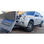 Snow plow for Isuzu D-Max pick-up MICROTECH