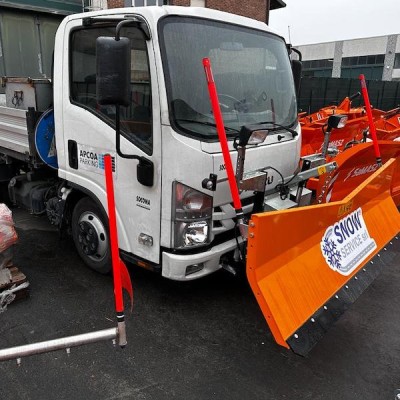 Snow plow blade for Isuzu M 21 truck MICROTECH