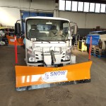 Snow plow blade for Isuzu M 21 truck MICROTECH