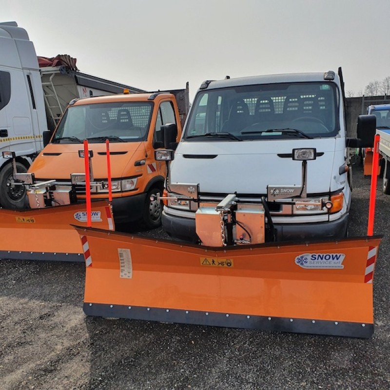 Snow plow blade for new Iveco Daily (from 2016) MICROTECH