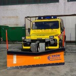 Snow plow for Land Rover Defender MICROTECH