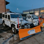 Снегоочиститель для Land Rover Defender MICROTECH
