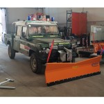 Lama sgombraneve per Land Rover Defender MICROTECH