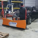 Snow plow for new Mitsubishi L 200 pick-up (from 2018) MICROTECH