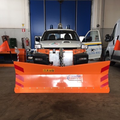 Snow plow for old Mitsubishi L 200 pick-up (up to 2018) MICROTECH