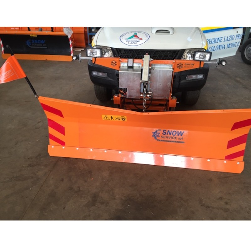 Snow plow for old Mitsubishi L 200 pick-up (up to 2018) MICROTECH