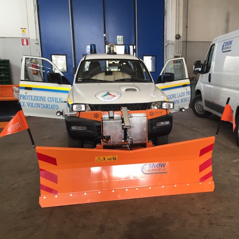 Lama sgombraneve per pick-up Mitsubishi L 200 vecchio (fino a 2018) MICROTECH