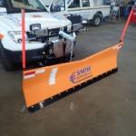 Snow plow for Nissan Navara pick-up MICROTECH