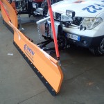 Snow plow for Nissan Navara pick-up MICROTECH