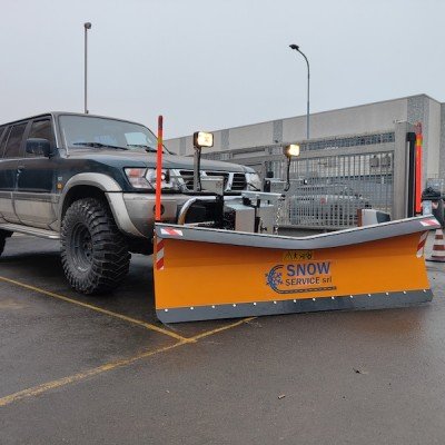 Snow plow for Nissan Patrol jeep MICROTECH