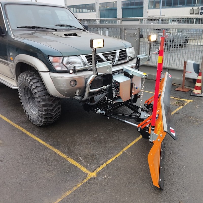 Snow plow for Nissan Patrol jeep MICROTECH