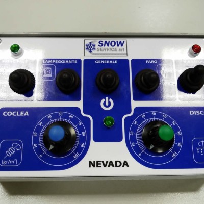 Pulsantiera con GPS per spargisale NEVADA