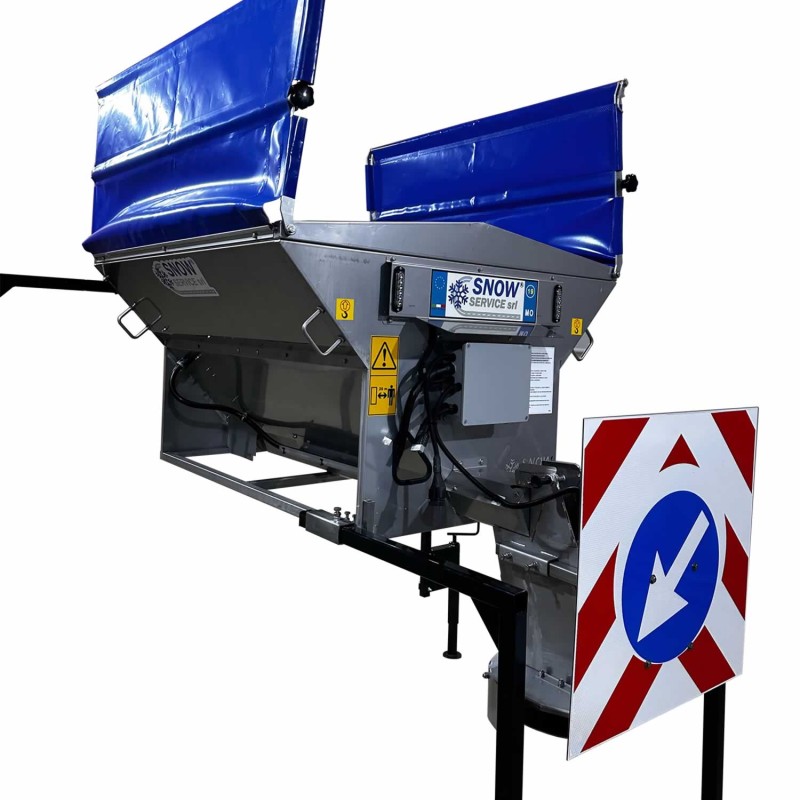 NEVADA 500 electric salt spreader for pick-ups and trucks
