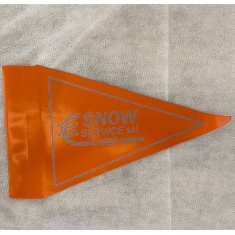 Flag for snow plow