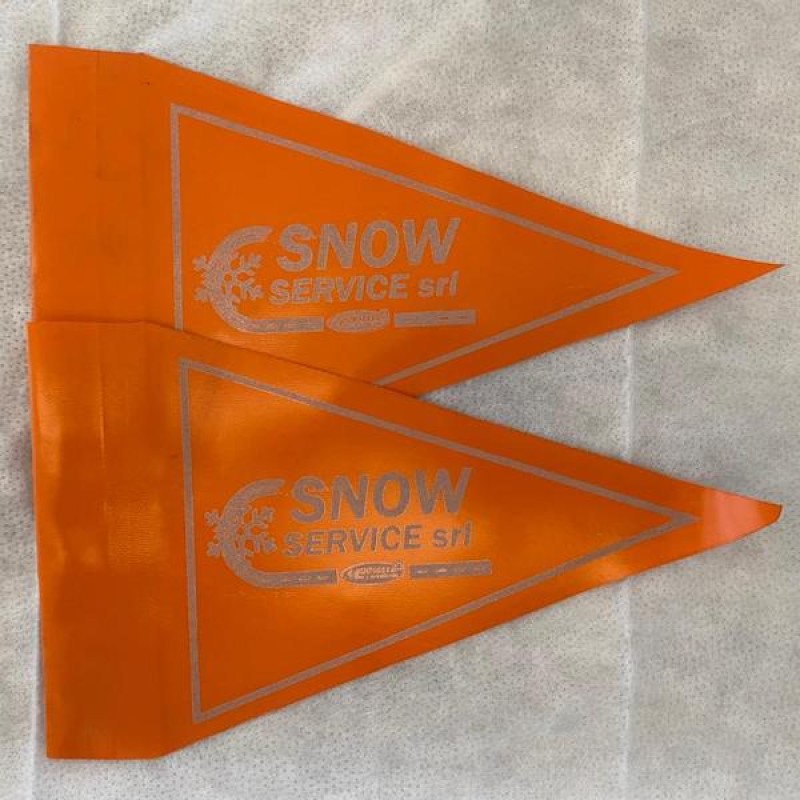 Flag for snow plow