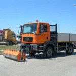 SPC hydraulic street sweeper