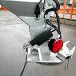 Asymmetric spreading kit for SPR 400 salt spreader