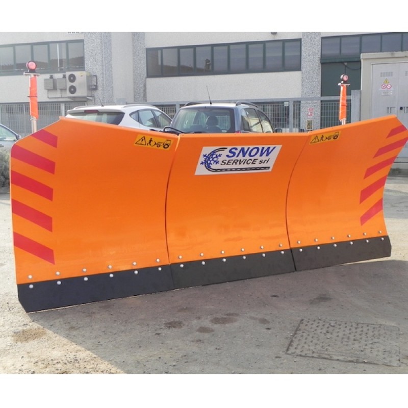 VMR2-S 3-point lift attachment snowplough