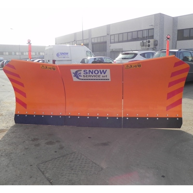 VMR2-S 3-point lift attachment snowplough