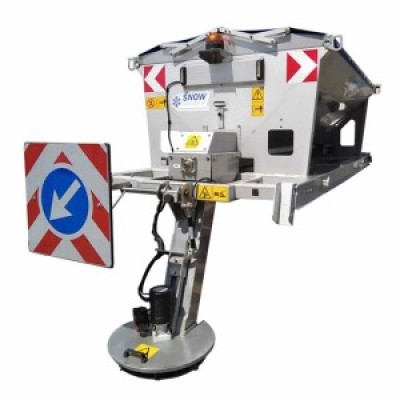YUKON electric salt spreader 2000 ELECTRIC - MC for small vehicles